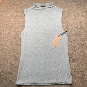 NWT Halogen Nordstrom Soft Gray Top